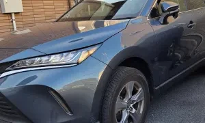 TOYOTAハリアー車内クリーニング